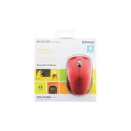 大特賣 ELECOM BlueLED Bluetooth 4.0 無線 藍芽 滑鼠  省電 M-BT11BB  (紅)