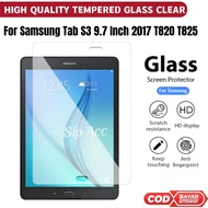 LAYAR Samsung Tab S3 | Galaxy Tab S3 | 9.7 Inch 2017 T820 T825 Tempered Glass Anti Scratch Glass Screen Protector Tab Anti Scratch Tablet Screen Protector - Tab S3