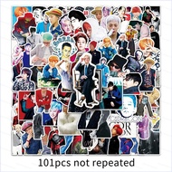 YT4 101PCS/SET G-DRAGON GD KPOP BIGBANG POWER Waterproof decorative suitcase planner stickers