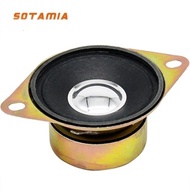 SOTAMIA 2Pcs 1.5/2 Inch Tweeter Speaker  4 Ohm 5W 8 Ohm 10W Treble Speaker Audio Loudspeaker With Ear For Home Power Amplifiers