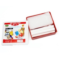 COMBO mic powder box with cleaning rag (company standard product) + Duc thanh powder box
