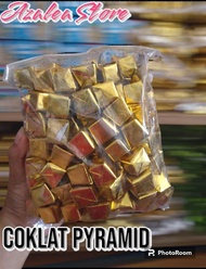 Leburan Coklat Silverqueen Pyramid Crispy Kiloan