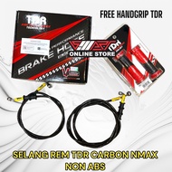 Tdr CARBON NMAX NON ABS Brake Hose/NMAX NON ABS TDR CARBON Brake Hose