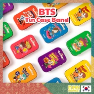 [BTS] TinyMART Tin Case Band – Character Bandage Tin Case Collectible