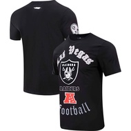 Las Vegas Raiders Pro Standard Old T-Shirt - Black Printed design style