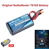 RadioMaster TX16S Original Transmitter 2S 5000mAh Lipo Battery Frsky Multi Protocol Open Source Remo