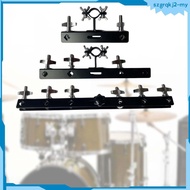 [SzgrqkjefMY] Bass Drum Cowbell Holder Clamp Extended Frame Fitting Reinforced Clamp Hardware Mount 