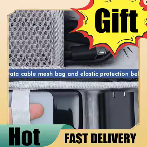 Carrying Case EVA Waterproof Hard Travel Case Shockproof Travel Protective Case for Anker 737 Power 