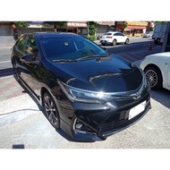 【FB搜尋桃園阿承】豐田 超人氣ALTIS X版跑1萬 2018年 1.8 黑色 二手車 中古車