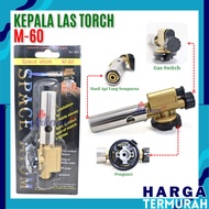 KEPALA LAS M-60 | GAS TORCH | ALAT LAS TEMBAGA | KEPALA LAS PORTABEL | KEPALA LAS GAS KALENG