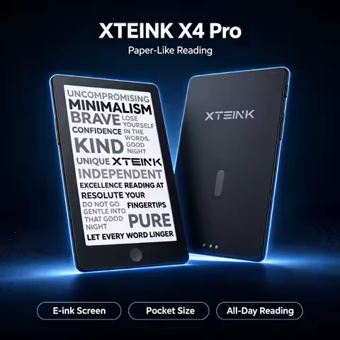 XTEINK X4Pro E-book 4.3-inch E-ink Screen E-reader Support Touchscreen Touch Front Light Mini Portab