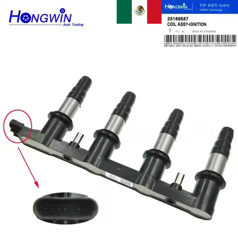 25186687 Ignition Coil & Module For Chevrolet Aveo Cruze Optra Lacetti Lanos Pontiac G3 Daewoo Lacet