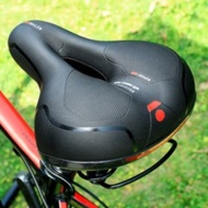 Bicycle Saddle Seat Breathable With Suspension Bike Seat Comfortable Foam Cushion Cycling Gel Pad Saddle Suspension