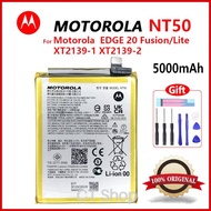 NT50 แบตเตอรี่ Motorola Moto EDGE 20 Lite/FUSION XT2139-1/2 mAh 5000mAh แบต Motorola Moto EDGE 20 Li