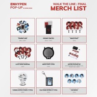 (現場代購) ENHYPEN POP-UP IN HONG KONG 香港周邊代購  ENHYPEN香港快閃 ENHYPEN公仔 ｜ ENHYPEN小卡 ENHYPEN album ENHYPEN小卡