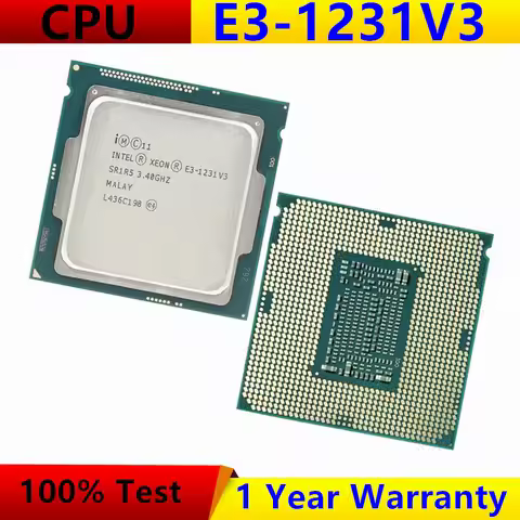 Xeon E3-1231V3 3.4 GHz Quad-Core CPU E3 1231V3 8M 80W LGA1150 E3 1231 v3