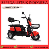 Sepeda Listrik Roda 3 Exotic Sierra // Selis Borneo
