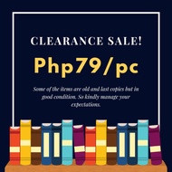 BOOKSALE : All at Php79/pc