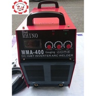 RHINO 400A 3PHASE MESIN LAS INVERTER 400 A RHINO TRAFO LAS IGBT 3