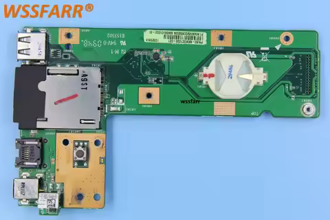 For ASUS K52 K52J K52JR K52JC K52DR X52F K52F X52J USB DC Jack Board 60-NXMDC1000 K52JR REV:2.2