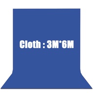 Photo Studio 3x6m Backdrop & 2.8x3m & Backdrop Stand Photography Background Support Tripod System Ki
