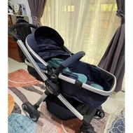 (PRELOVED) Giggles Tulip Baby stroller with sun canopy