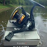 Kyoto Wizard 4000DX Spinning Fishing Reel, Aluminum Spool