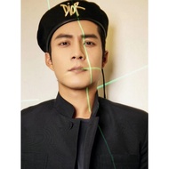 CalvinKlein4444 Beige Simple Embroidered Baseball Cap