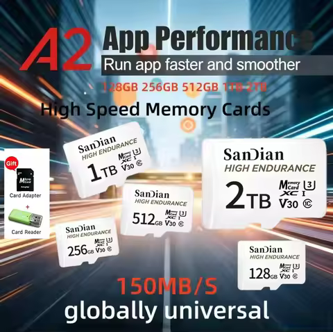 【Brand+】Class10 Memory Card C10 UHS-I 100MB/s TF/SD Cards Trans Flash SD 256GB 128GB EVO+ Mini SD Ca