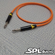 Guitar Cable Akai 6.5mm Mono to Akai 6.5mm Mono Audio Cable SPLAudio CM-3000 Orange 1-7 Meter