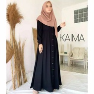 Midi dress gamis wanita midi/baju wanita