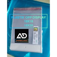 Opp Plastic 18x18 18x20 Display Accessories - Opp Plastic 18x18 & 18 x 20 Souvenir & Sticker