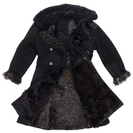 Russian Sheepskin Leather Coat – Waterproof, Windproof Handmade Shearling Jacket