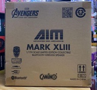 全新 Camino Studio I-smart Iron Man Mark 43 鋼鐵俠 鋼鐵人 頭盔 藍牙喇叭 藍牙音響