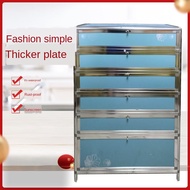 Household Aluminum Alloy Stainless Steel Outdoor Capacity Large Sun-Proof Balcony Hall Cabinet Shoe Rack Shoe Cabinet Waterproof Shoe Cabinet
