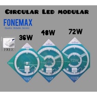 FONEMAX LED MAGNETIC LIGHT MODULAR CIRCULAR TUBE 36W/48W/72W LED MODULAR (DAYLIGHT)