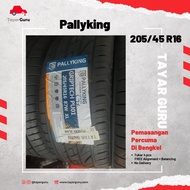 Pallyking Griptech 205/45R16 Tayar Baru (Installation) 205 45 16 New Tyre Tire TayarGuru Pasang Kereta Wheel Rim Car