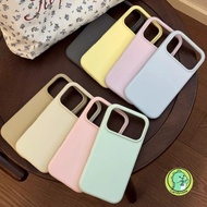 Ins Style Candy Color Phone Case For iQOO 13 12 11 Pro 11s U5 U5e U3 U3x iQOO13 iQOO12 iQOO11 Cover 