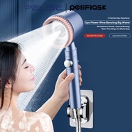 Pelise Pressurized Shower Head, Filter Shower Head, Spray Shower Head, Handheld Sprayer-5 Modes