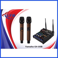 ◴ ☍ Yamaha G4-USB Mixer 4 Channel USB/BLUETOOTH with 2pcs Wireless Microphone