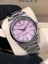 ✅New2023全新四月卡 ✅粉紅色面💞💞🎀🎀✅ ROLEX 勞力士恒動OYSTER PERPETUAL  Candy pink 126000-0008 ✅126000✅有膠紙✅實體交收🏠保證原裝正貨✅ ⭕️⭕️其他款均可預訂⭕️⭕️