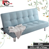 FDS S18S Multifunction 2In1 Durable Foldable Sofa Bed Nordic Style 2/3 Seater Thickened Cushion Soft &amp; Comfortable