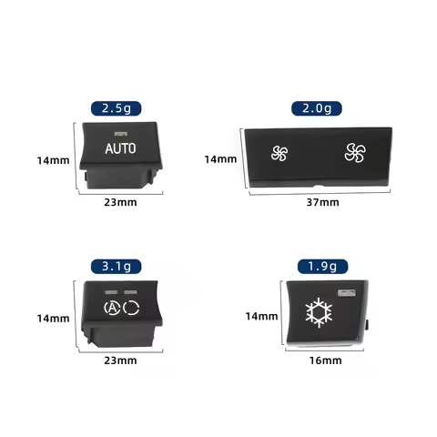 Car Air Conditioning Button for BMW 3 Series E90/E91/E92/E93 1 Series E87 X1 E84 X3 F25 Auto Interio