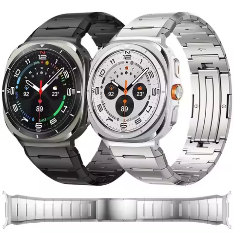 Stainless Steel Strap for Samsung Galaxy Watch 8 Classic 46mm Ultra(2025) 47mm MetalBand for Galaxy 