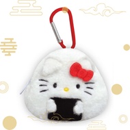 【Direct from Japan】K Company Sanrio Characters (Onigiri Series) Coin Purse with Carabiner Hello Kitt