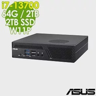 ASUS 華碩 MiniPC PB63 (i7-13700/64G/2TB+2TB SSD/W11P)