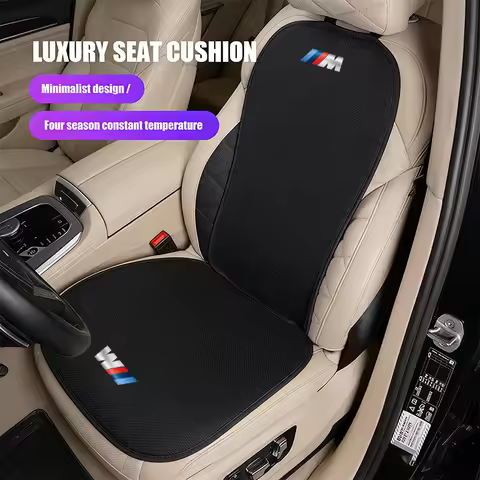 M Car Styling Car Seat Cushion Non-Slip Cover Ice silk Velvet Plush For BMW 1 3 7 Series X1 X3 X4 X5