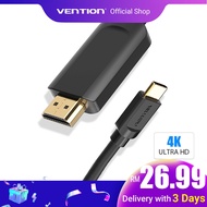 Vention USB 3.1 Type C to HDMI 1.4 Cable 4K Adapter hdmi cable phone to tv Compatible With Dell XPS Samsung S9/S8