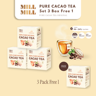Pure Cacao Tea นอนหลับสบาย ลดการปวดหัวระหว่างวัน ชาคาเคาบริสุทธิ์ 100% จากเมล็ดโกโก้เต็มเมล็ด ชาโกโ