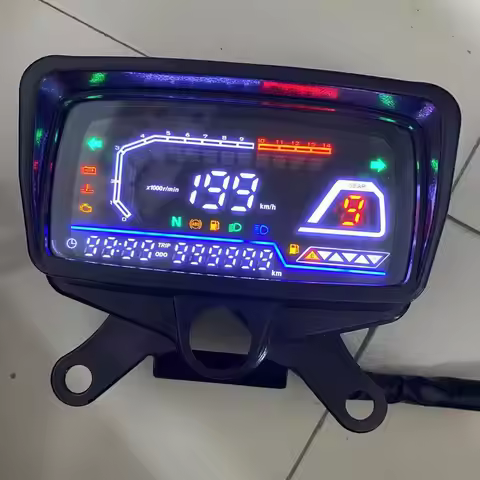 For CG125 Digital Speedometer Panel Tachometer assembly For Honda 125 CG 125